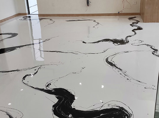 潑墨地坪