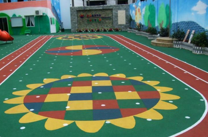 幼兒園EPDM塑膠地面