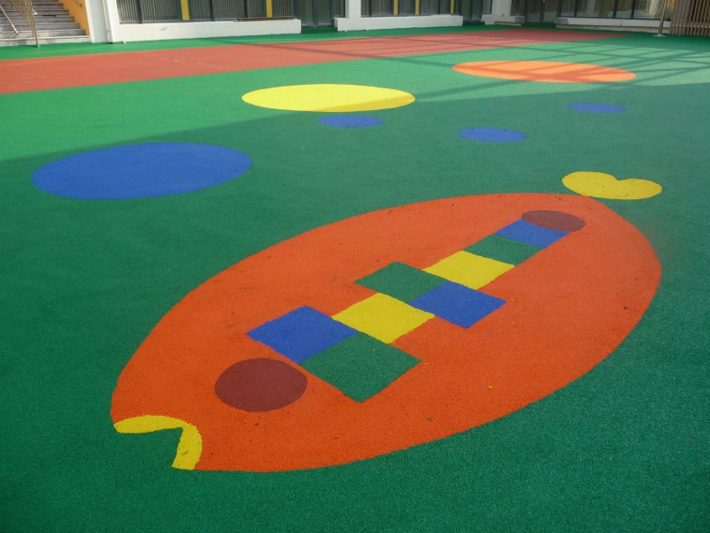 幼兒園塑膠顆粒